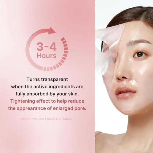 MEDICUBE PDRN Pink Collagen Gel Mask unidad - Imagen 3