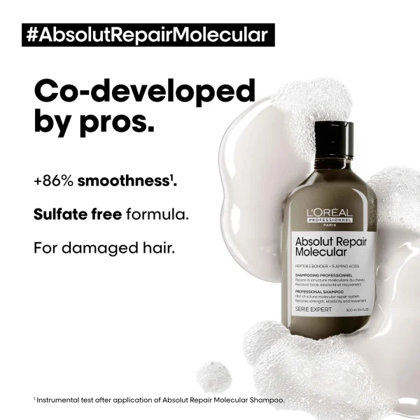 Absolut Repair Molecular Shampoo revitalizante instantáneo - Imagen 4