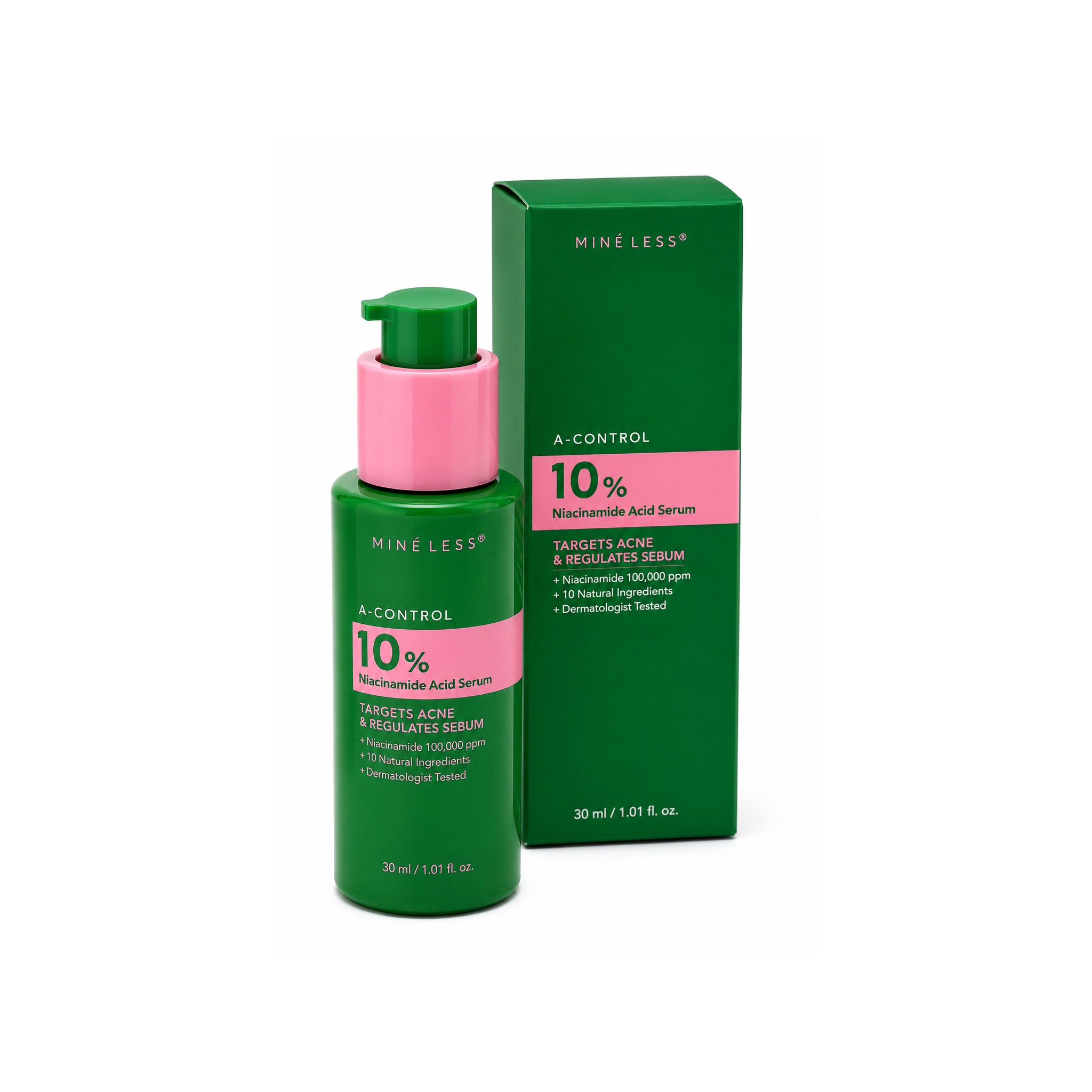 NINE LESS A-Control 10% Azelaic Acid Serum 30ml - Imagen 5